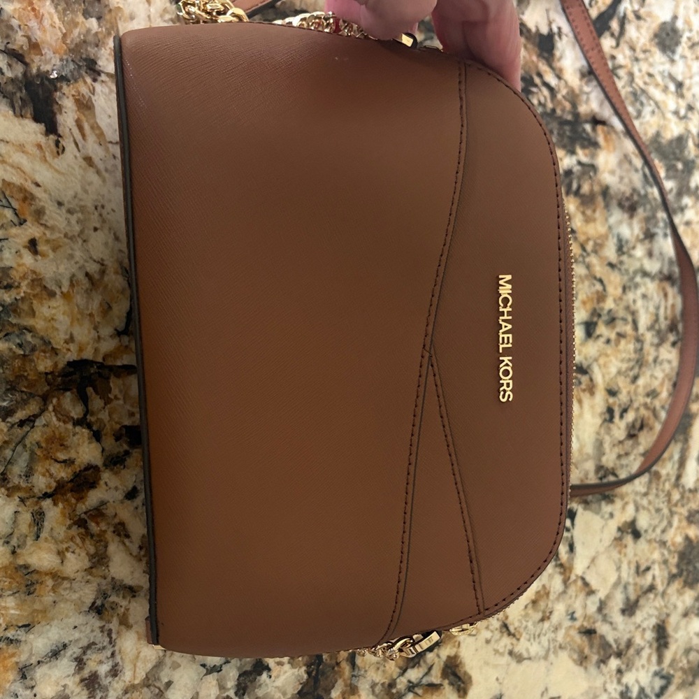 Michael Kors Tan Crossbody Bag